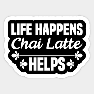 Chai Tea Latte Sticker